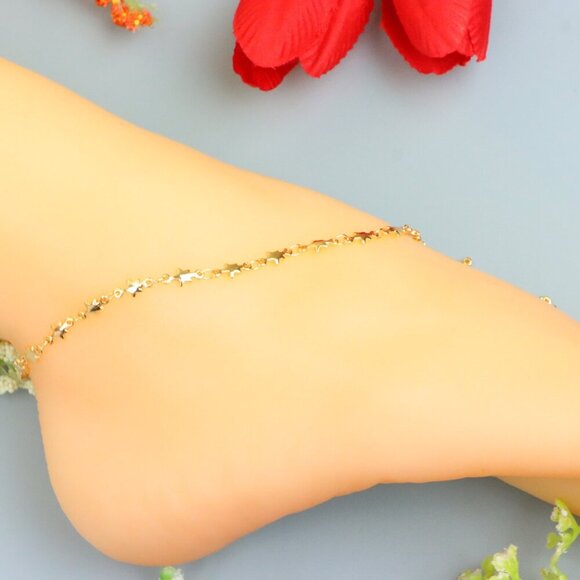Handmade Anklet – A Stylish Choice for Women, Thoughtful Gift Idea, EVCH1655 - Picture 4 of 10